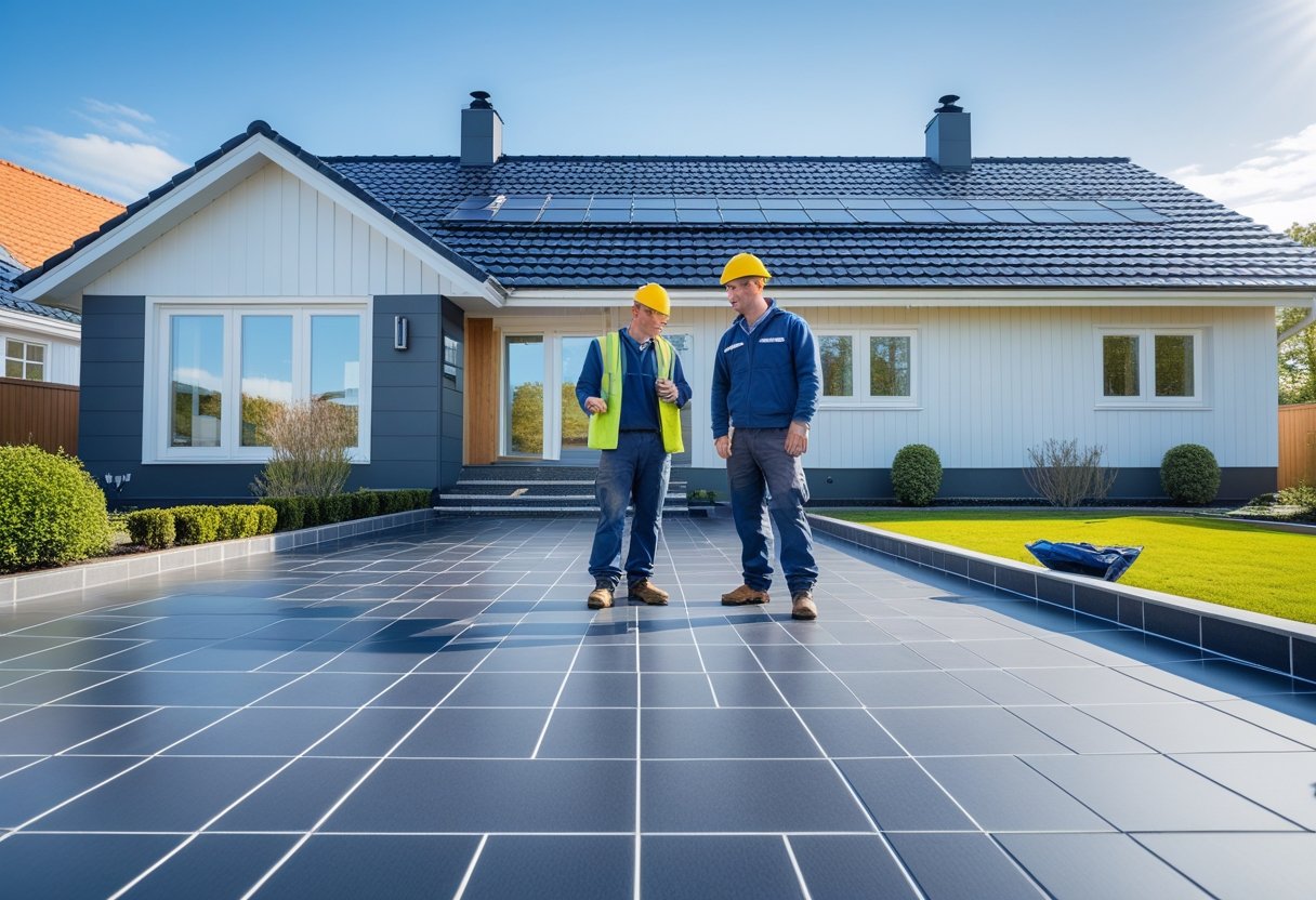 Saadan faar du et nyt tag i Middelfart og rene fliser samtidig