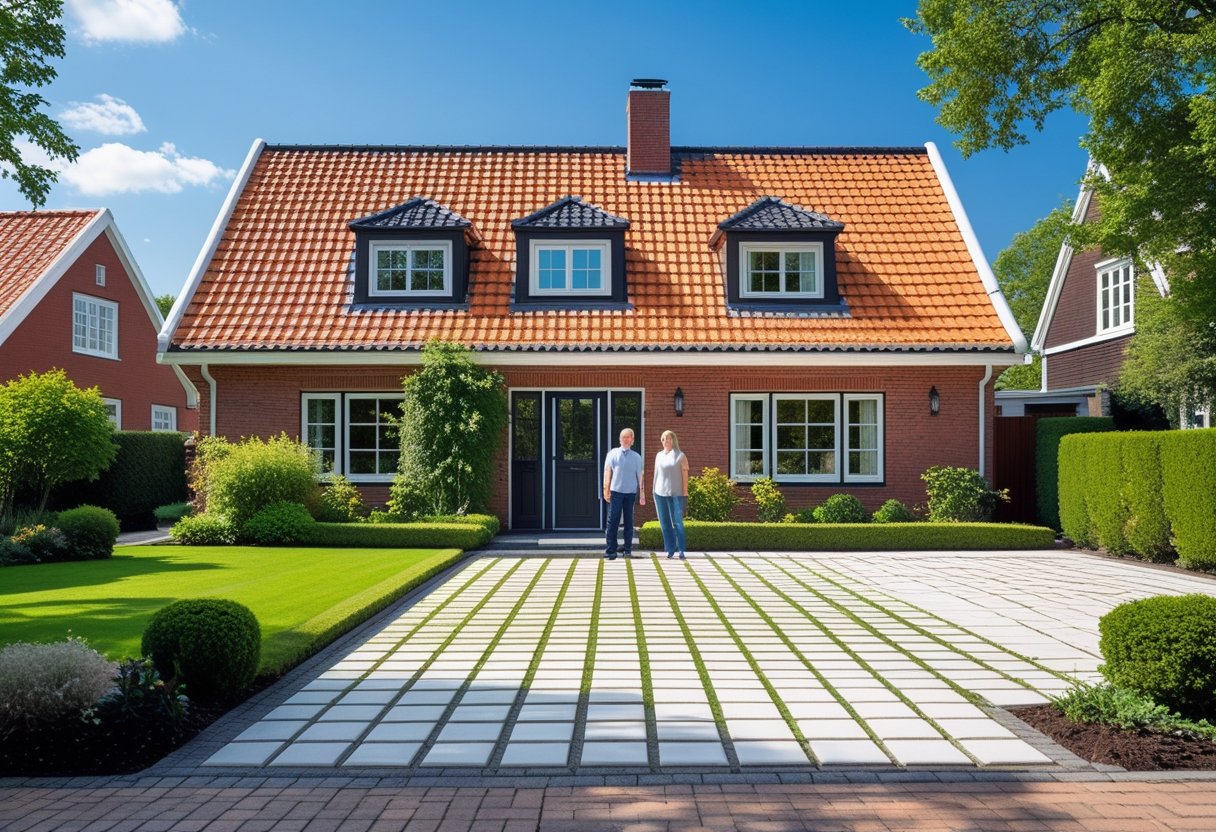 Saadan faar du et flot tag og rene fliser i Braedstrup