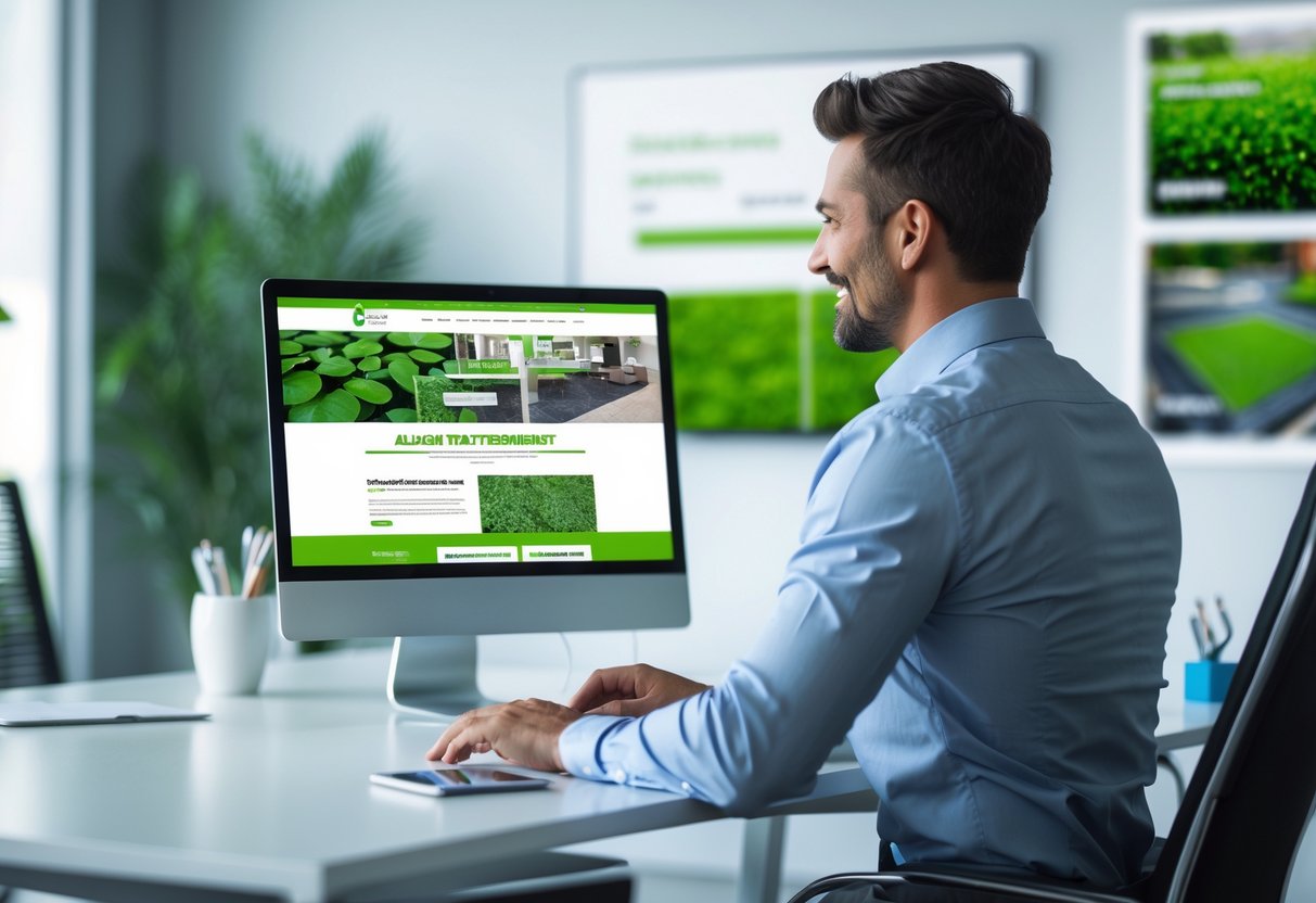 Sådan får et algebehandlingsfirma en hjemmeside der skaffer kunder online